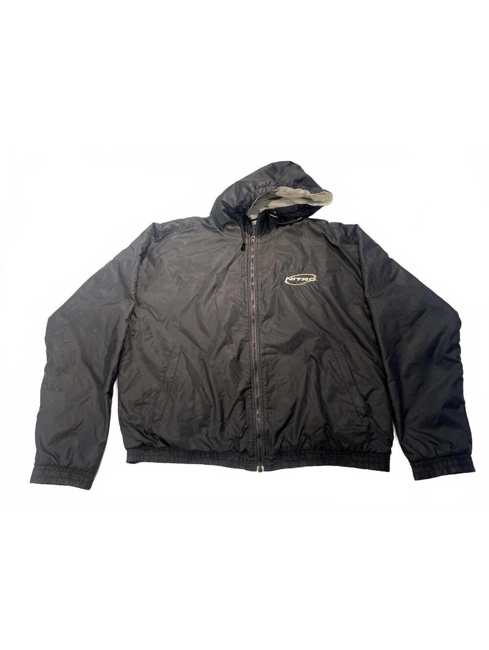 VTG Charles River "Nitro Racing" Branded Hooded Windbreaker